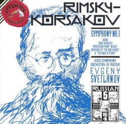 Symphony No. 3 / Sadko / Three Miracles / Procession from "Mlada" / Overtures (State Symphony Orchestra of Russia feat. conductor: Evgeny Svetlanov)