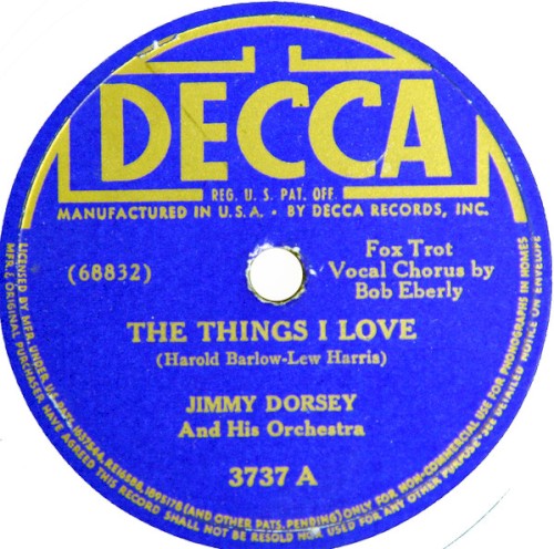 The Things I Love / Once and for All