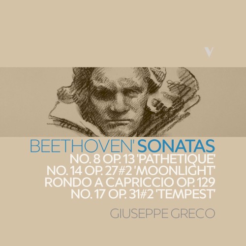 Piano Sonatas no. 8, op. 13 “Pathétique”, no. 14, op. 27 no. 2 “Moonlight” & no. 17, op. 31 no. 2 “Tempest”
