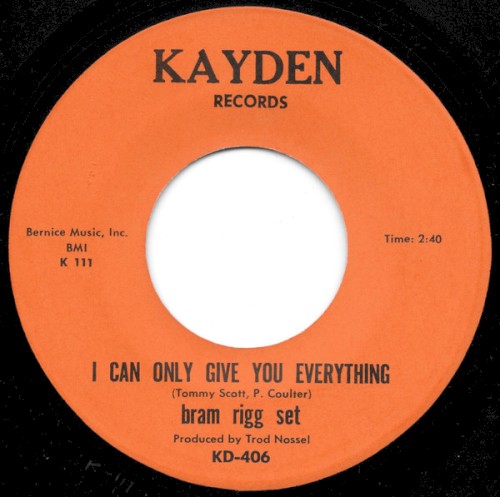 I Can Only Give You Everything / Take The Time Be Yourself