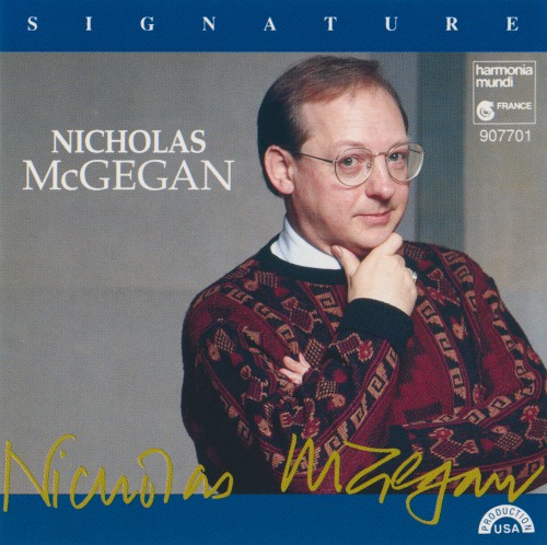 Signature: Nicholas McGegan