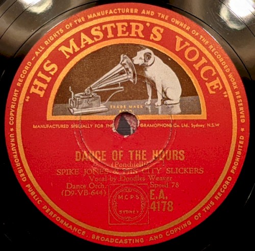 Dance of the Hours / What Is a Disc Jockey