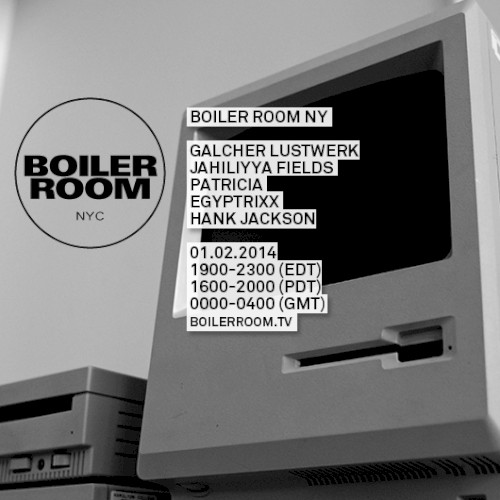 2014-01-02: Boiler Room, New York City, NY, USA