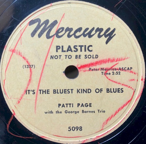 It’s the Bluest Kind of Blues / You Turned the Tables on Me