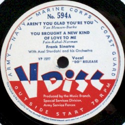 Aren’t You Glad You’re You / You Brought a New Kind of Love to Me / Love Letters / What a Deal