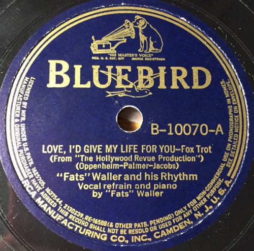 Love, I'd Give My Life for You / I'll Dance at Your Wedding