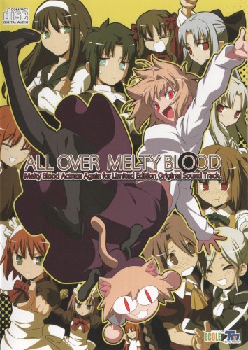 ALL OVER MELTY BLOOD ~ Melty Blood Actress Again for Limited Edition Original Sound Track.