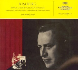 Kim Borg singt lieder von Jean Sibelius