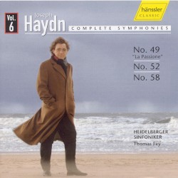 Complete Symphonies Volume 6, Symphonies 52, 49 & 58
