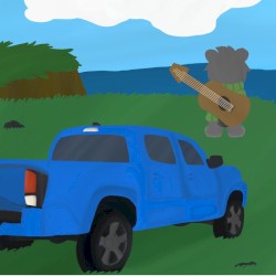 Blue Tacoma
