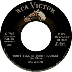 Don’t Tell Me Your Troubles