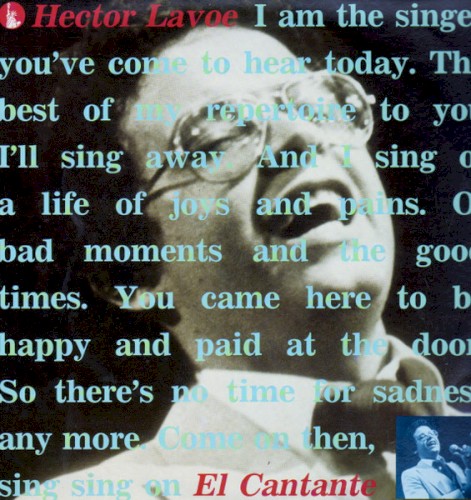 El cantante