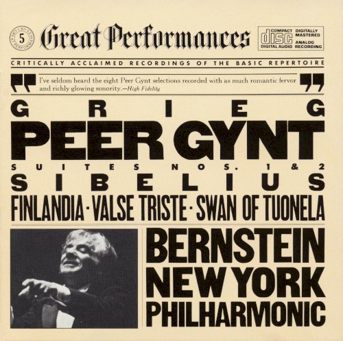 Grieg: Peer Gynt Suites nos. 1 & 2 / Sibelius: Finlandia / Valse Triste / Swan of Tuonela