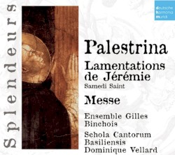 Lamentations de Jérémie, Messe