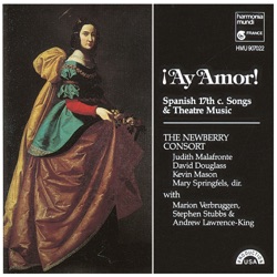 ¡Ay Amor!: Spanish 17th c. Songs and Theatre Music