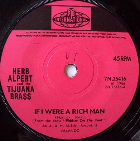 If I Were a Rich Man / Magic Trumpet