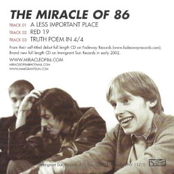 The Miracle Of 86 / Homesick For Space