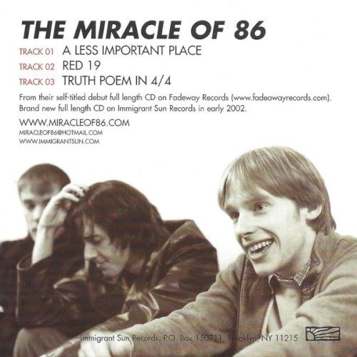 The Miracle Of 86 / Homesick For Space