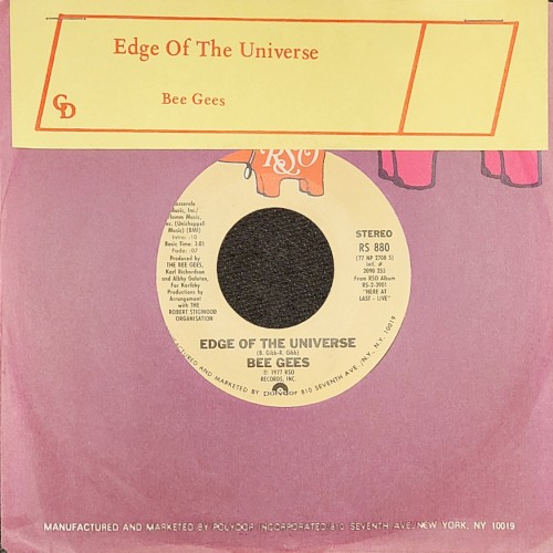 Edge of the Universe / Words