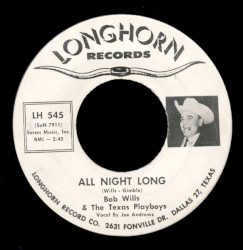 All Night Long / You Can't Break A Heart (Without Killing A Soul)
