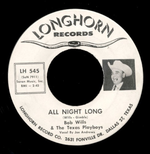 All Night Long / You Can't Break A Heart (Without Killing A Soul)