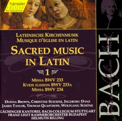 Sacred Music in Latin, 1