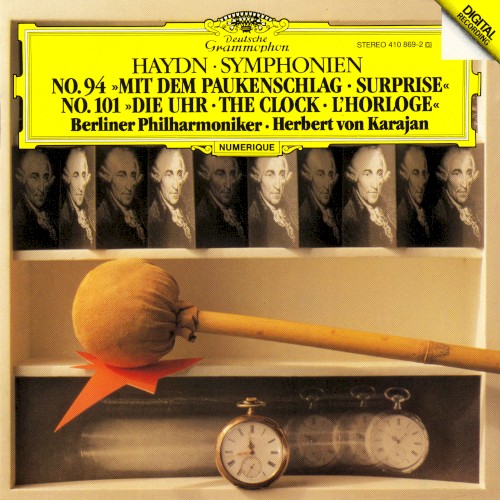Symphonien no. 94 "Mit dem Paukenschlag" / no. 101 "Die uhr"
