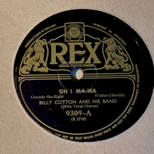 Oh! Ma-Ma / Somebody's Thinking of You Tonight