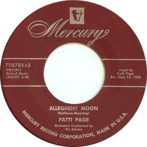 Allegheny Moon / The Strangest Romance