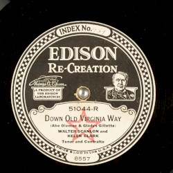 Down Old Virginia Way / When the Moon Is Shinin’ Down in Alabam’