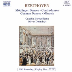 Mödlinger Dances / Contredanses / German Dances / Minuets