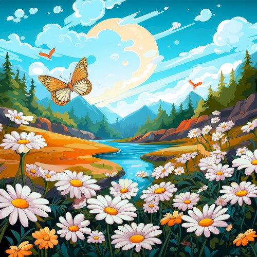 Morning Butterflies