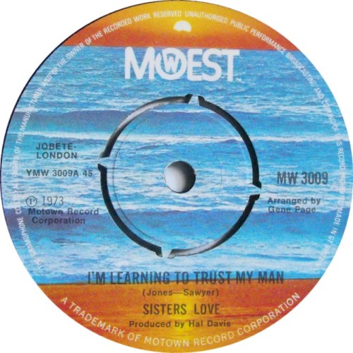 I'm Learning to Trust My Man / Try It, You'll Like It
