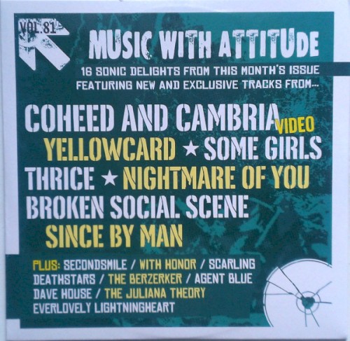 Rock Sound: Music With Attitude, Volume 81