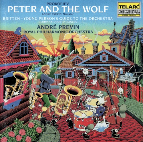 Prokofiev Peter and the Wolf / Britten: Young Person's Guide to the Orchestra / Gloriana Courtly Dances