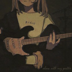 alone with my guitar