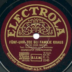 Fünf-Uhr-Tee bei Familie Kraus / Halt dich an mich!