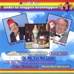 Aan de bar zonder te stoppen krukhoppen
