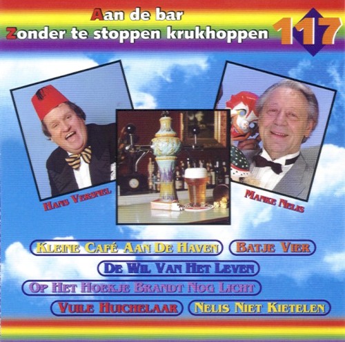 Aan de bar zonder te stoppen krukhoppen