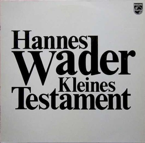 Kleines Testament