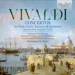 Vivaldi: Concertos for Flute, Violin, Bassoon & Orchestra
