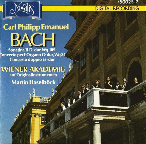 Sonatina II D-dur, Wq. 109 / Concerto per l'Organo G-dur, Wq. 34 / Concerto doppio Es-dur