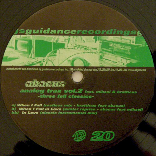 Analog Trax, Volume 2