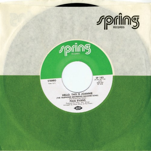 Hello, This Is Joannie (The Telephone Answering Machine Song)