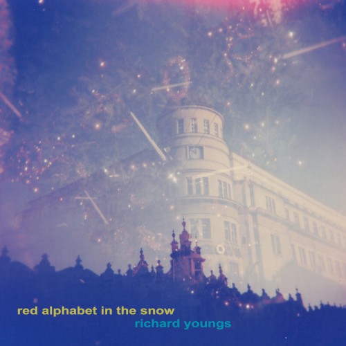 Red Alphabet in the Snow