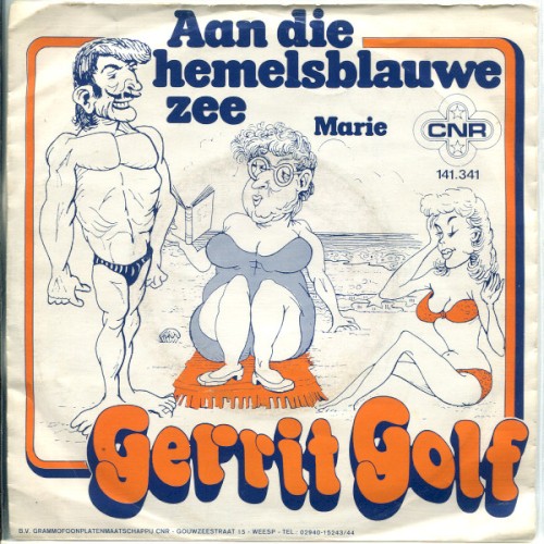 Aan die hemelsblauwe zee