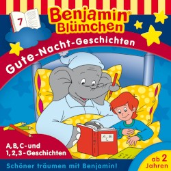 Benjamin Blümchen: Gute‐Nacht‐Geschichten 7: A,B,C‐Geschichten / 1,2,3-Geschichten