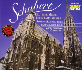 Schubert: Deutsche Messe, the 6 Latin Masses