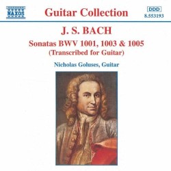 Sonatas BWV 1001, 1003, & 1005: Transcribed for guitar