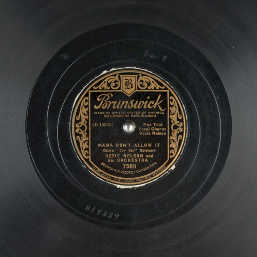 Mama Don't Allow It / Mrs Astor's Horse